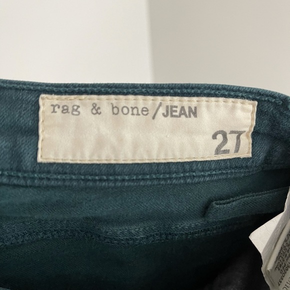 Deep green Rag and Bone jeans - Picture 3 of 3